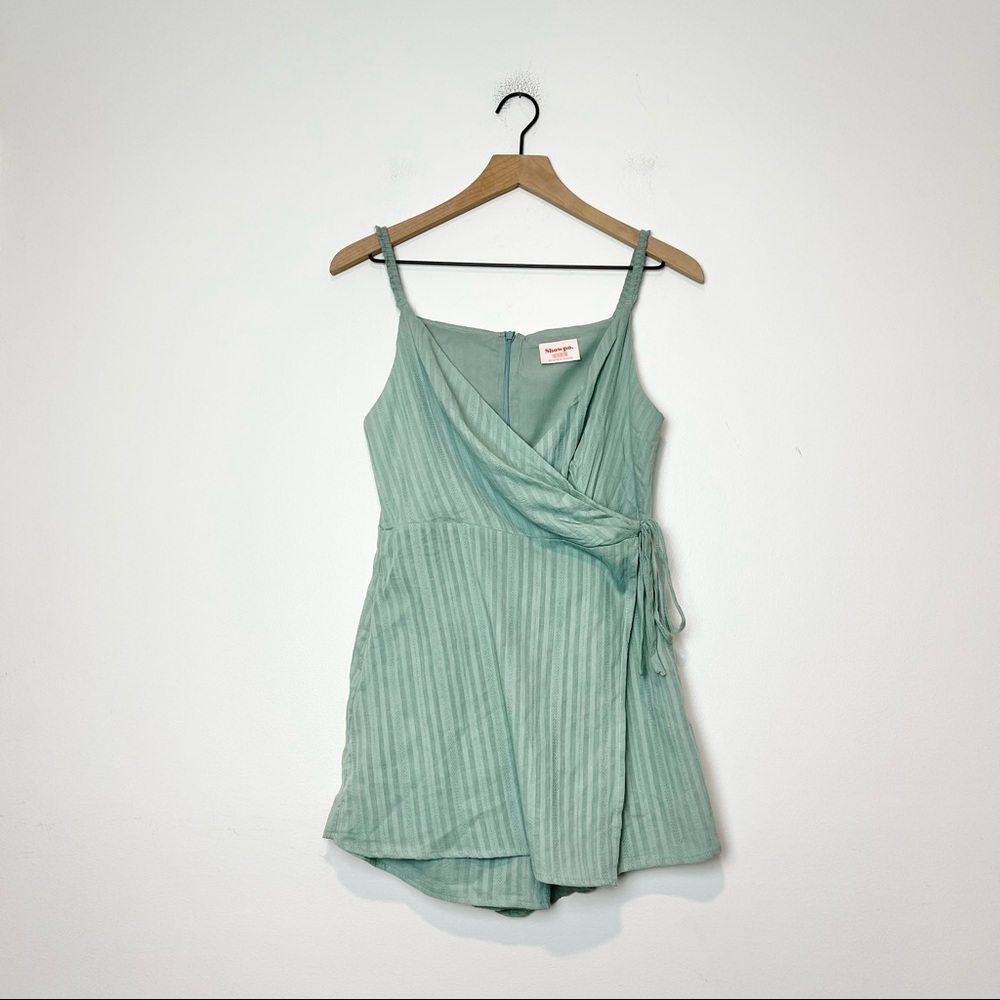 SHOWPO PALE GREEN ROMPER